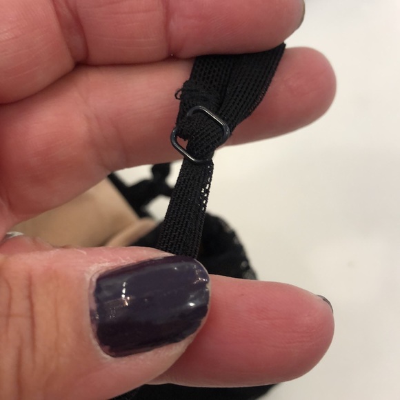 Stunning Black Dress Top with Beaded Bust,sz 10 - Picture 8 of 12